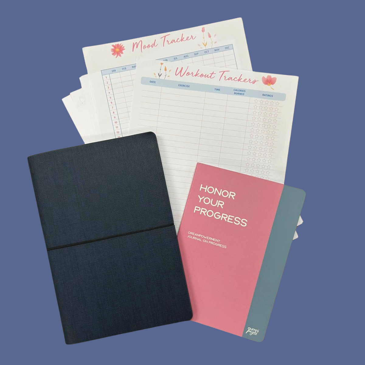 Bundle Quest Journal B5 + Dreampowerment Journal + Downloadable Tracker