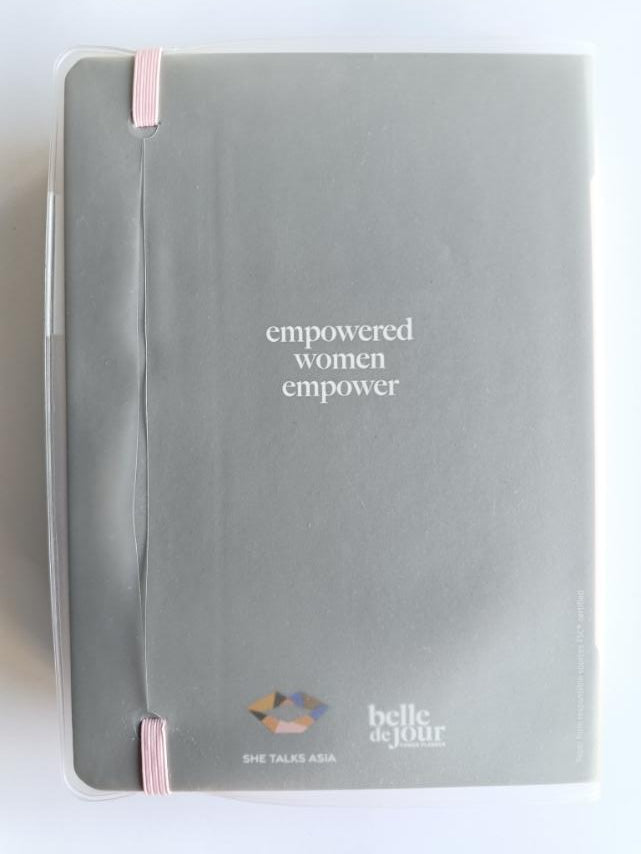 Aumnipages 2025 Clear PVC Planner Cover