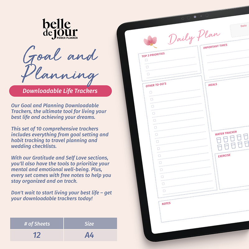 goal and planning trackers