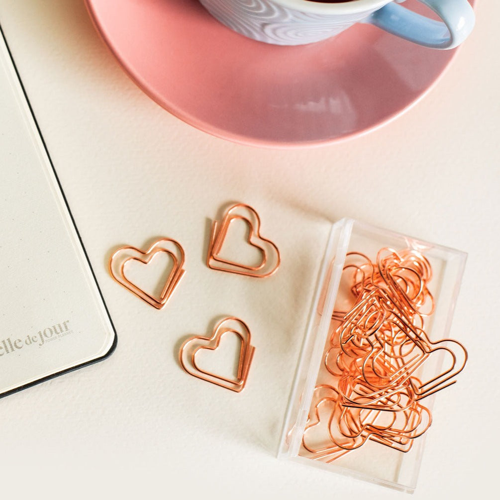 Rose Gold Clips