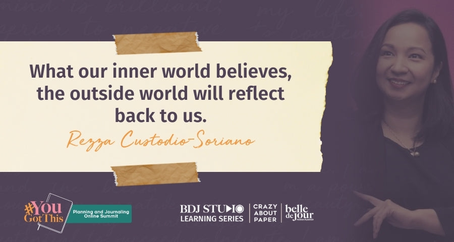 Rezza Custodio-Soriano on Examining the Stories You Tell Yourself