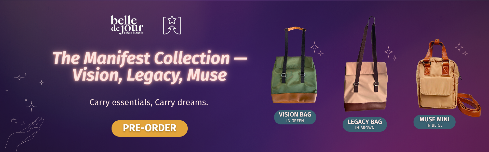 The Manifest Collection — Vision, Legacy, Muse