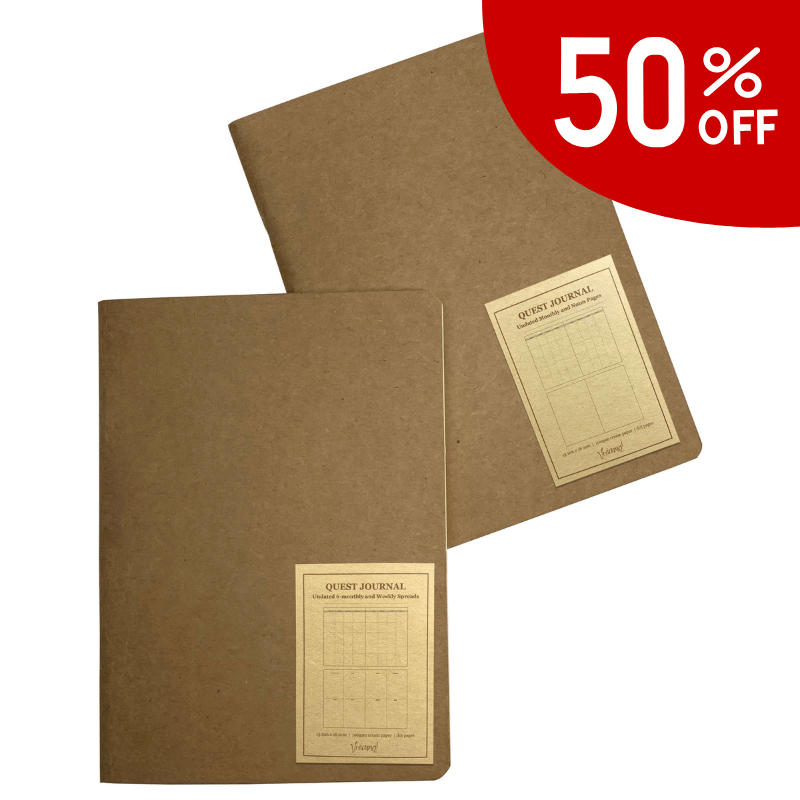 Undated Calendar - Filler Notebook Medium