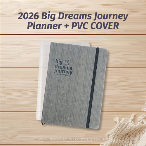 2026 Big Dreams Journey Planner + PVC Cover