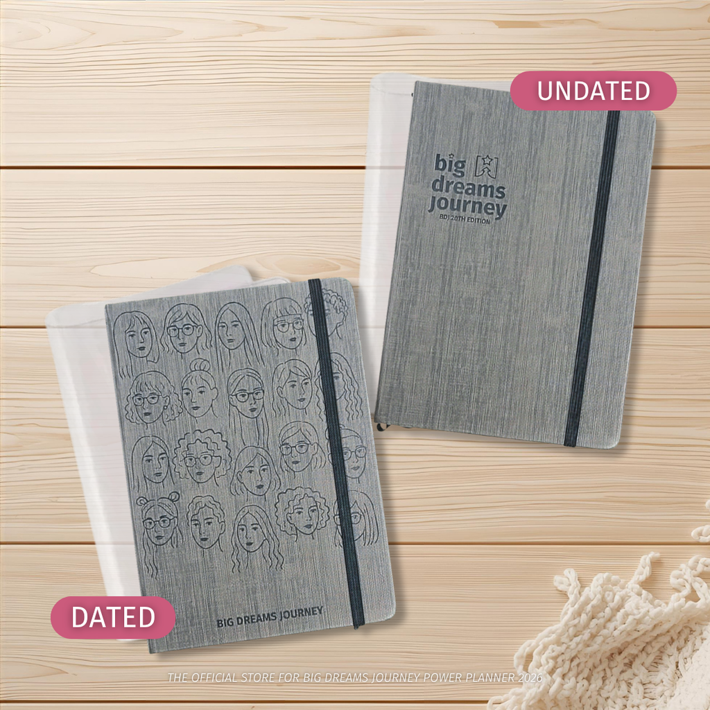 2026 Big Dreams Journey Planner + PVC Cover