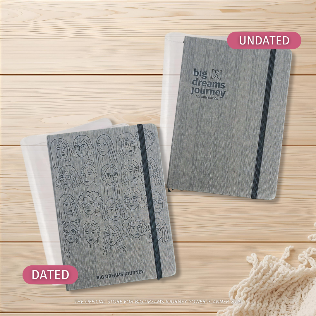 2026 Big Dreams Journey Planner + PVC Cover