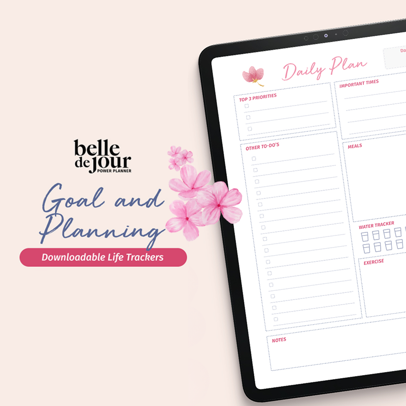 Downloadable Goal and Planning Trackers