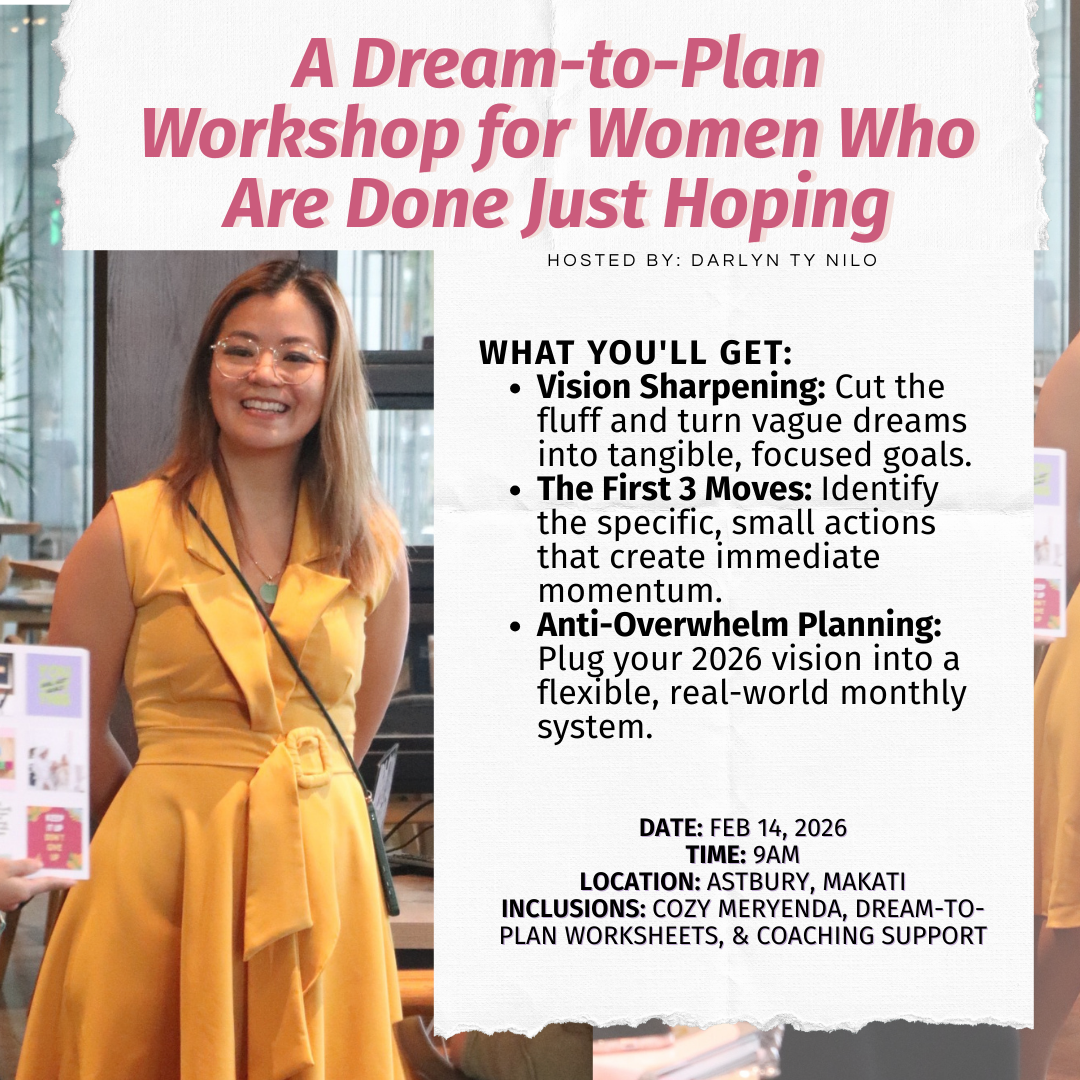 A Dream-to-Plan Workshop for Women Who Are Done Just Hoping