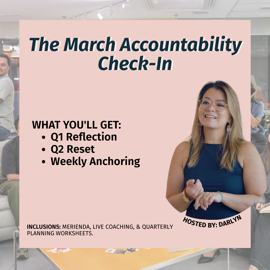 The March Accountability Check-In