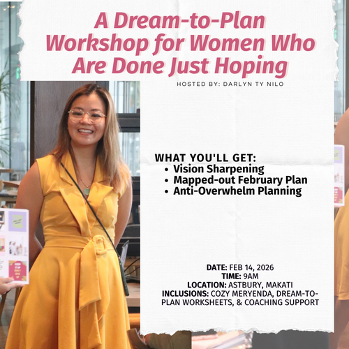 A Dream-to-Plan Workshop for Women Who Are Done Just Hoping