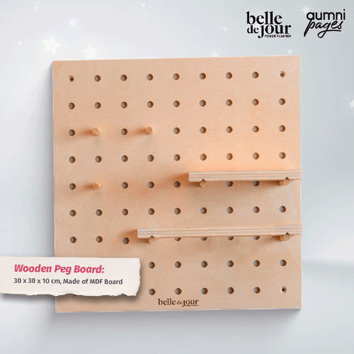 Wooden Peg Board