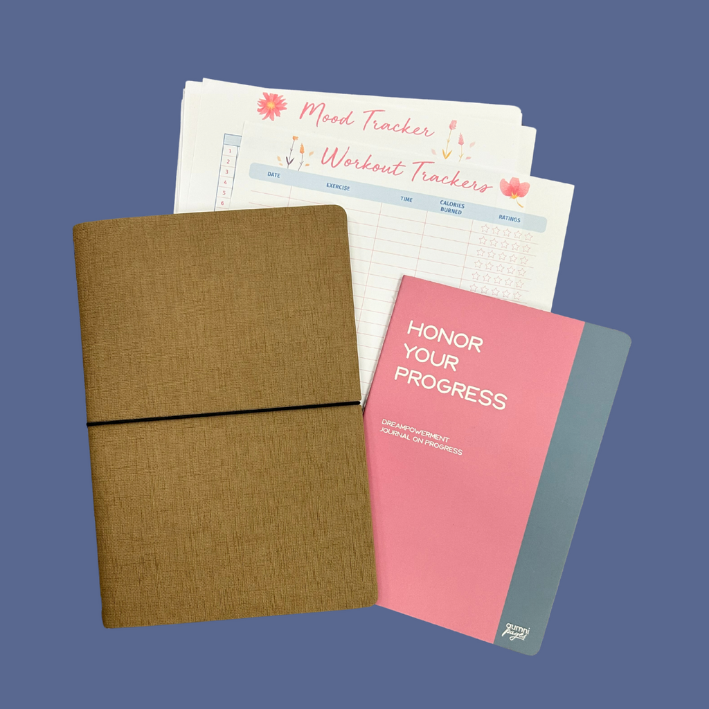 Bundle Quest Journal B5 + Dreampowerment Journal + Downloadable Tracker