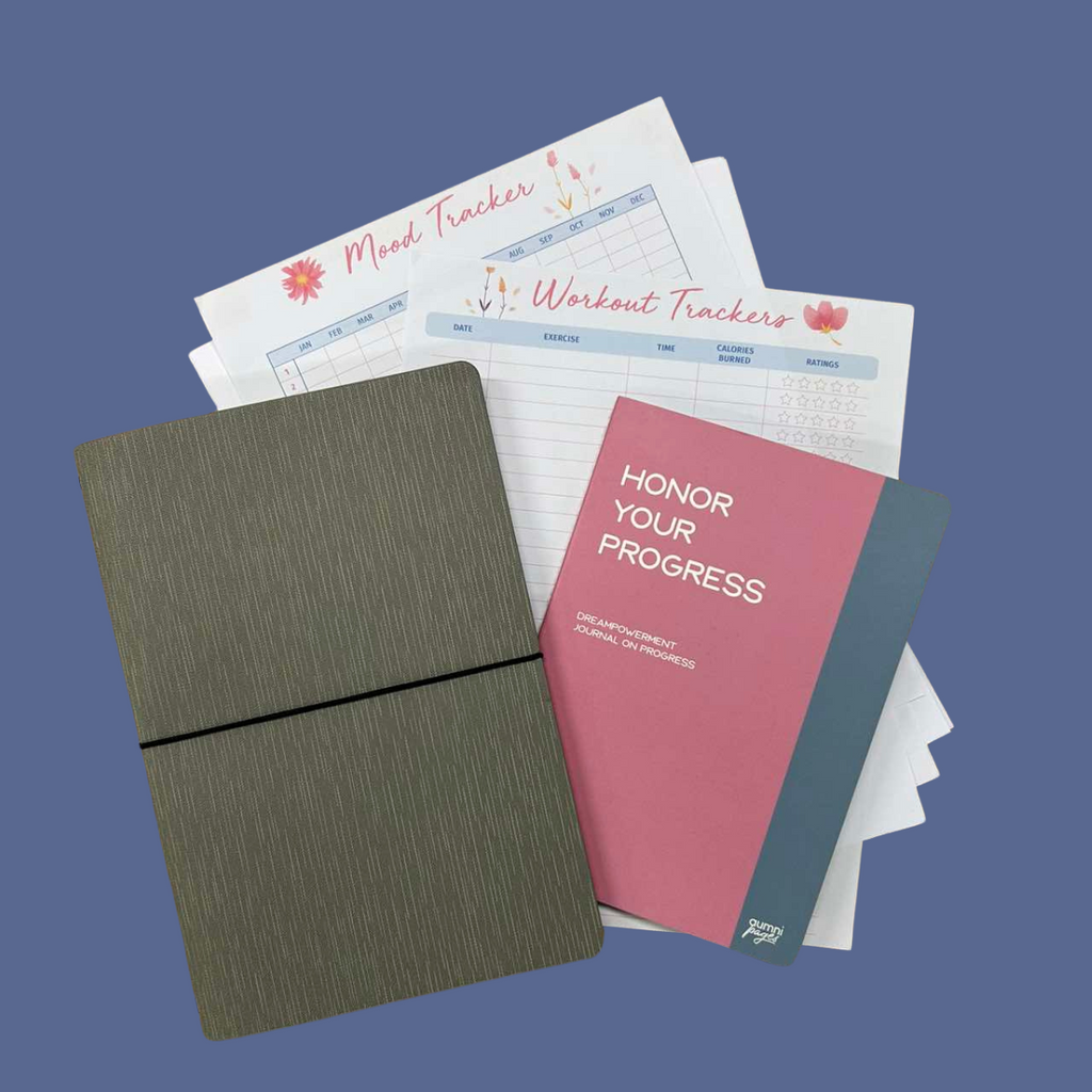 Bundle Quest Journal B5 + Dreampowerment Journal + Downloadable Tracker