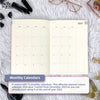 Essential Planner Monthly Calendar - bdj planner ph
