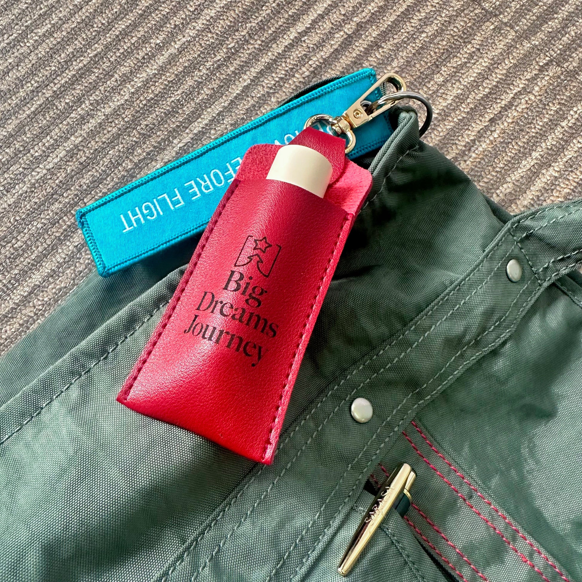 Pocket Intentions Keychain Holder