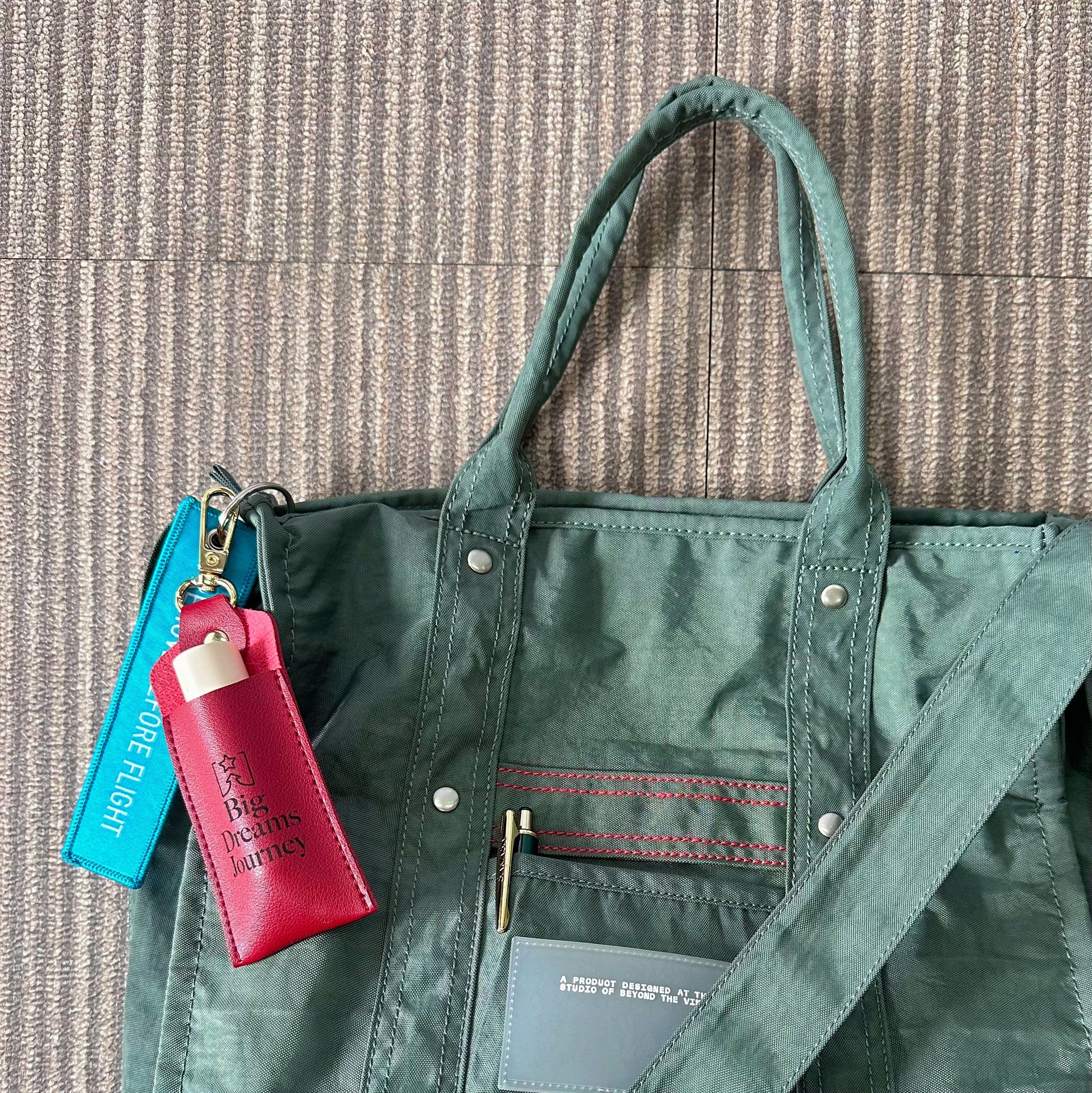 Pocket Intentions Keychain Holder