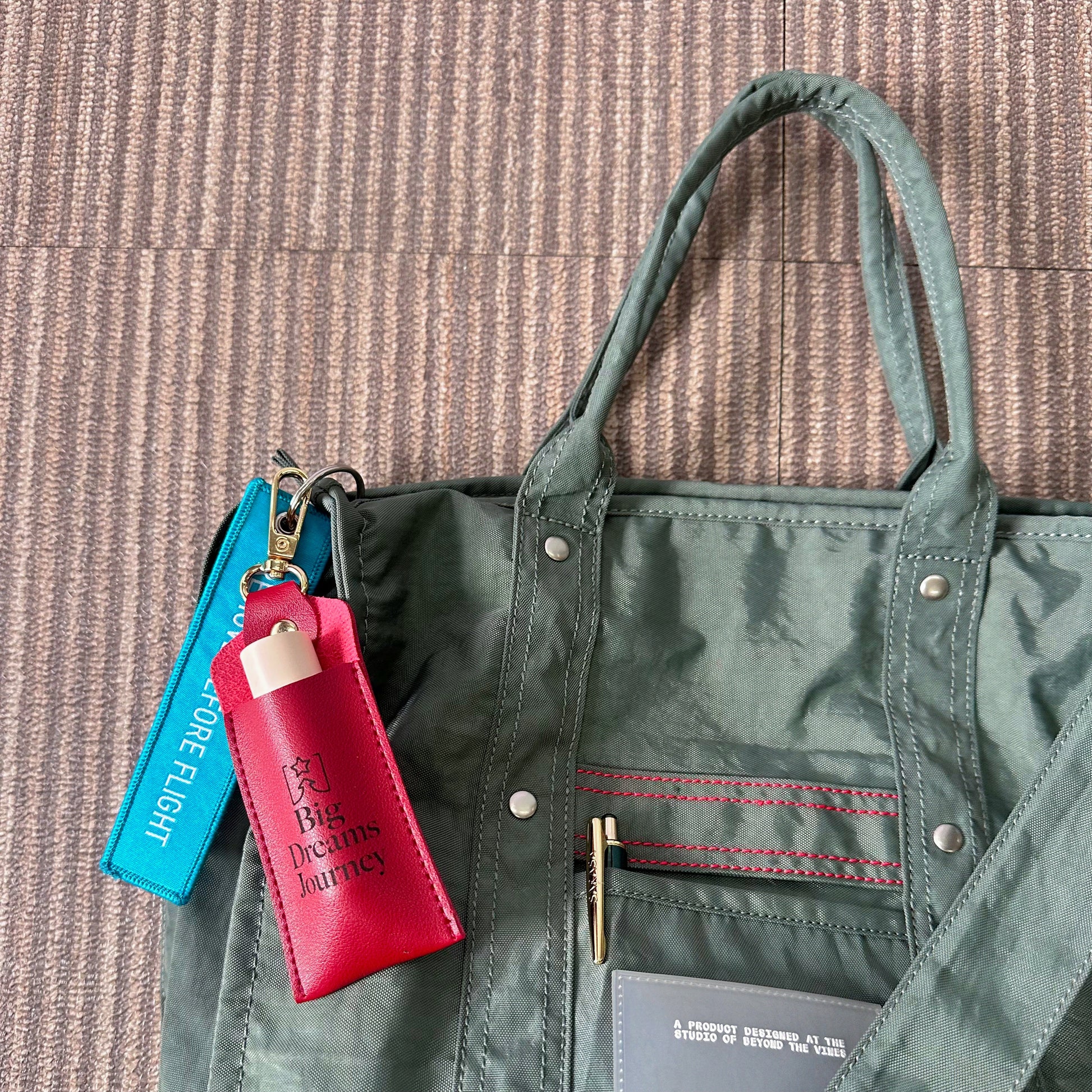 Pocket Intentions Keychain Holder