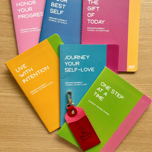 2 Dreampowerment Journal + FREE Leather Keychain