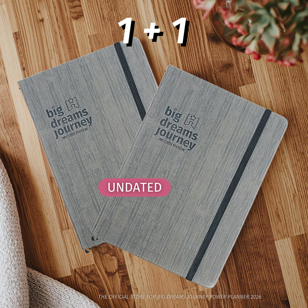 Get 2 Big Dreams Journey Date-Free Daily Planner