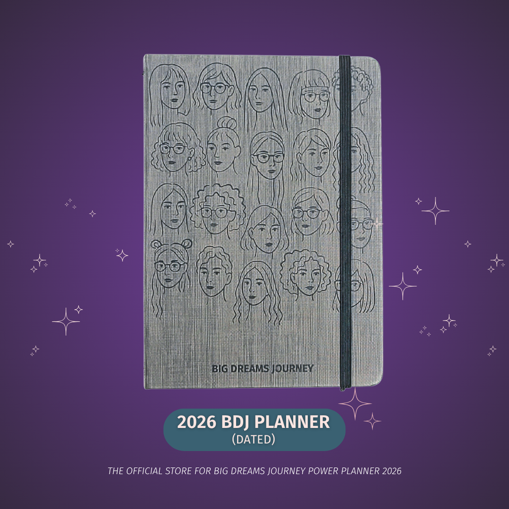 2026 Big Dreams Journey Planner + PVC Cover
