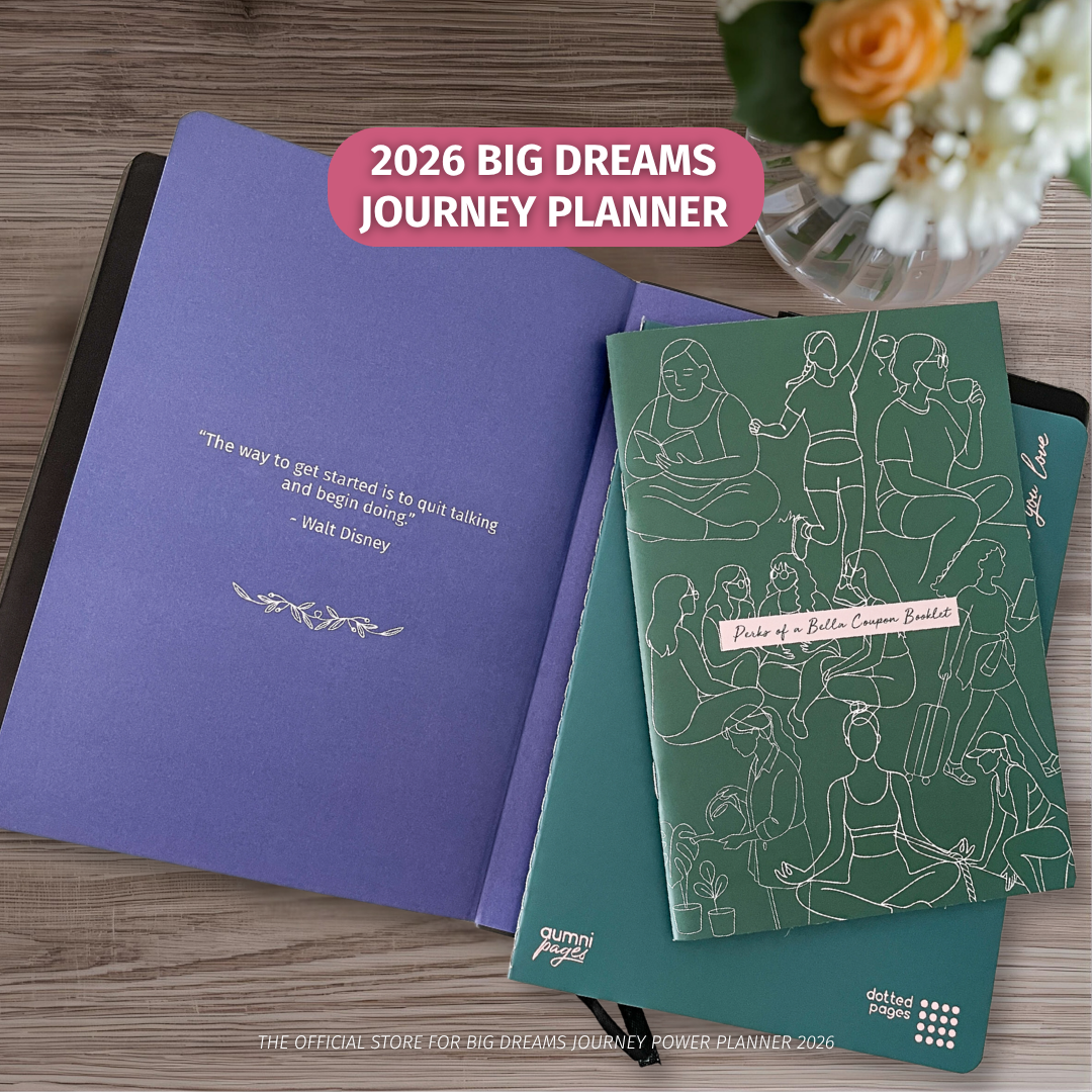 2026 Big Dreams Journey Planner + PVC Cover
