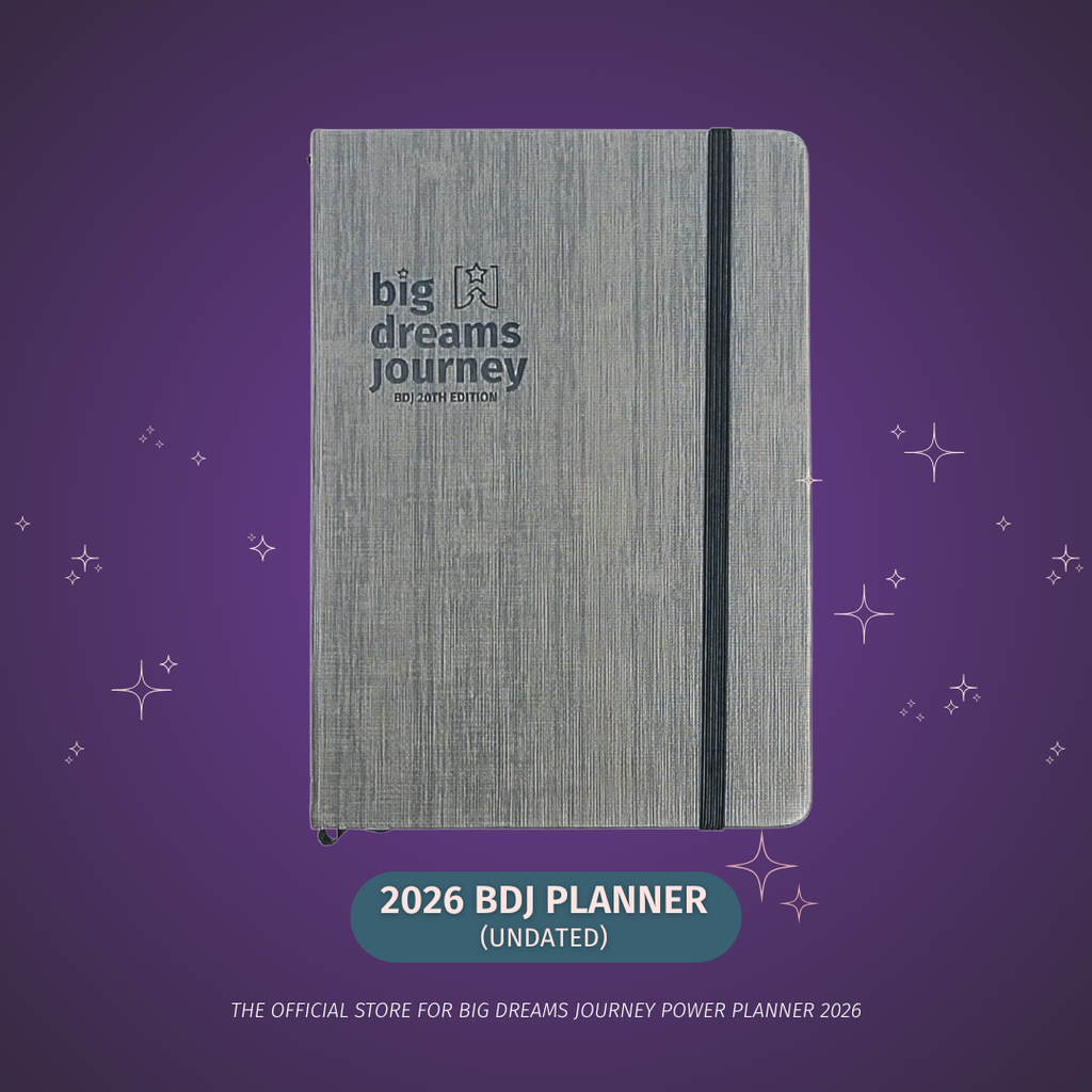 2026 Big Dreams Journey Planner + PVC Cover