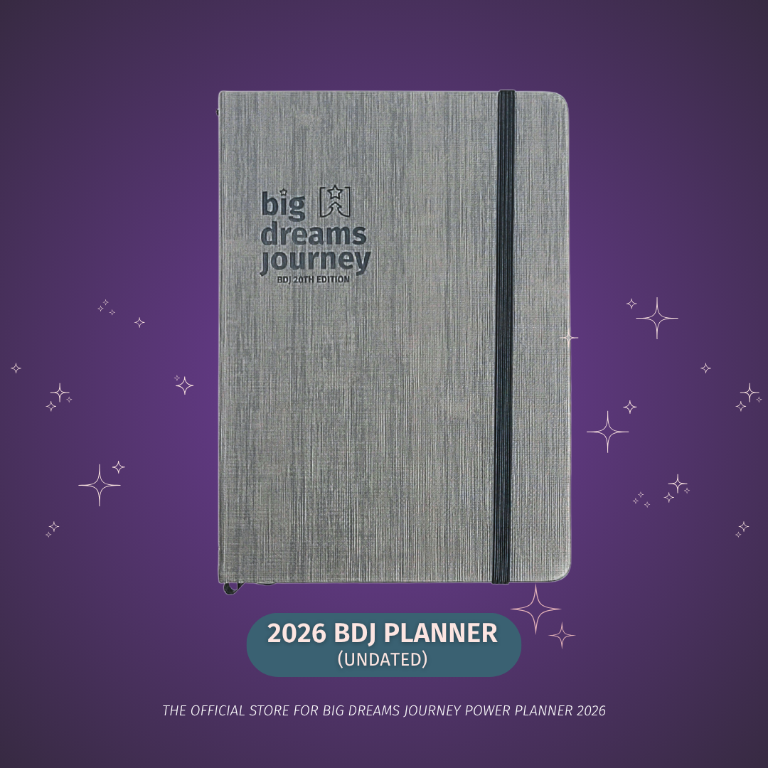 2026 Big Dreams Journey Planner + PVC Cover