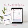 Downloadable Life trackers - bdj planner