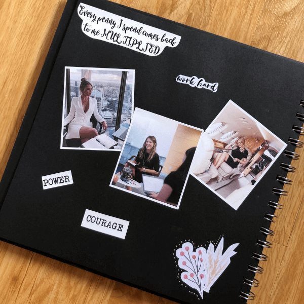 Black Folio Scrapbook