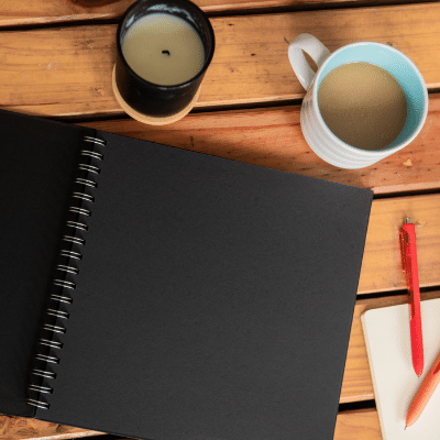 Black Folio Scrapbook