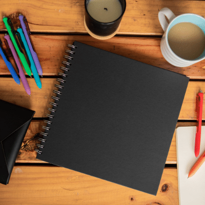 Black Folio Scrapbook