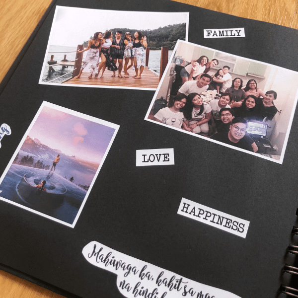 Black Folio Scrapbook