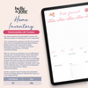 home inventory trackers - bdj planner
