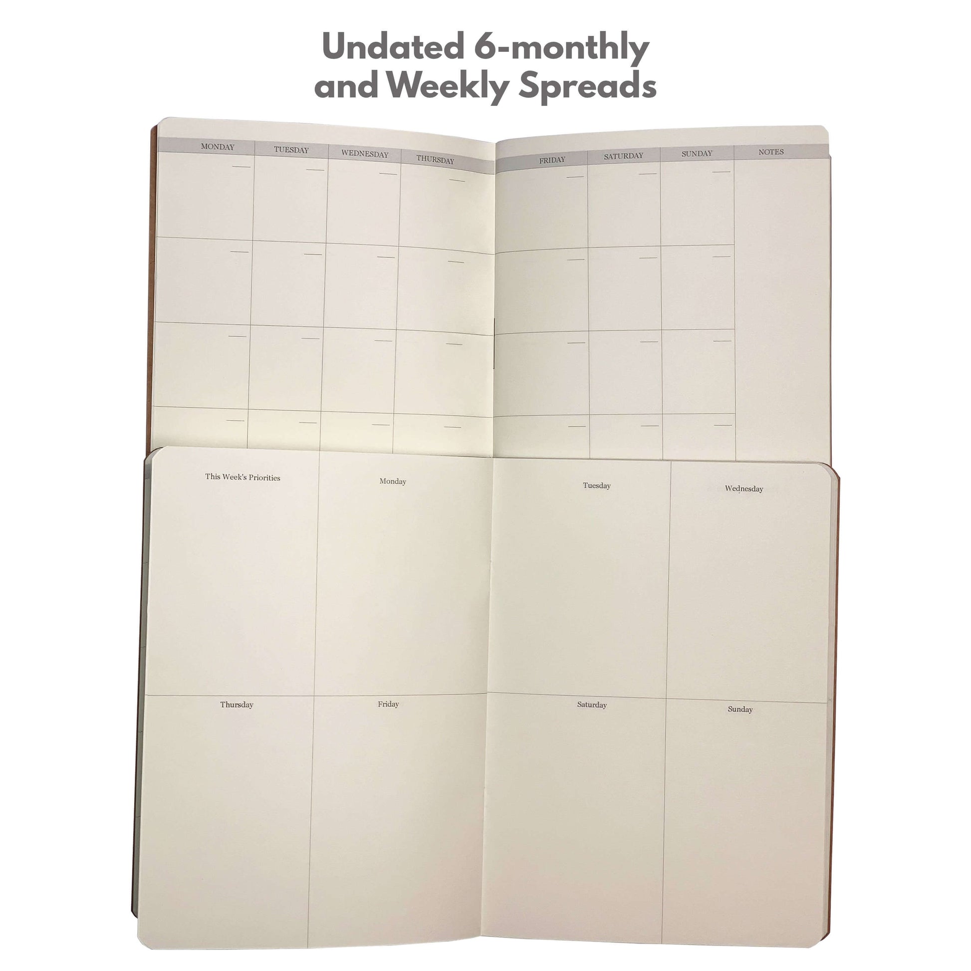 Quest Fillers Undated Calendar Planners