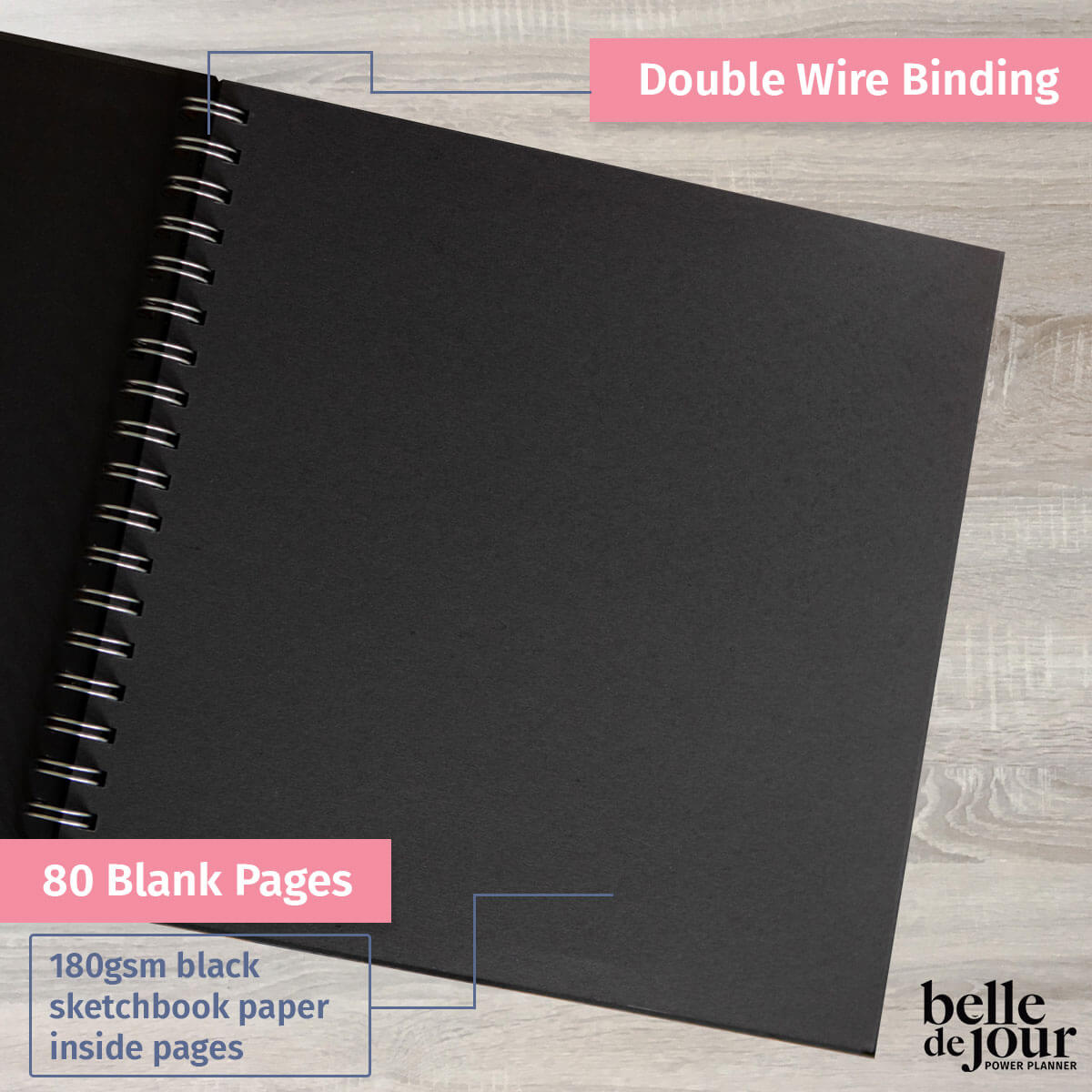 Black Folio Scrapbook